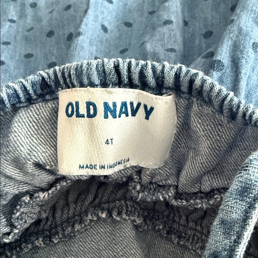 Old Navy fit and flare polka dot cami dress